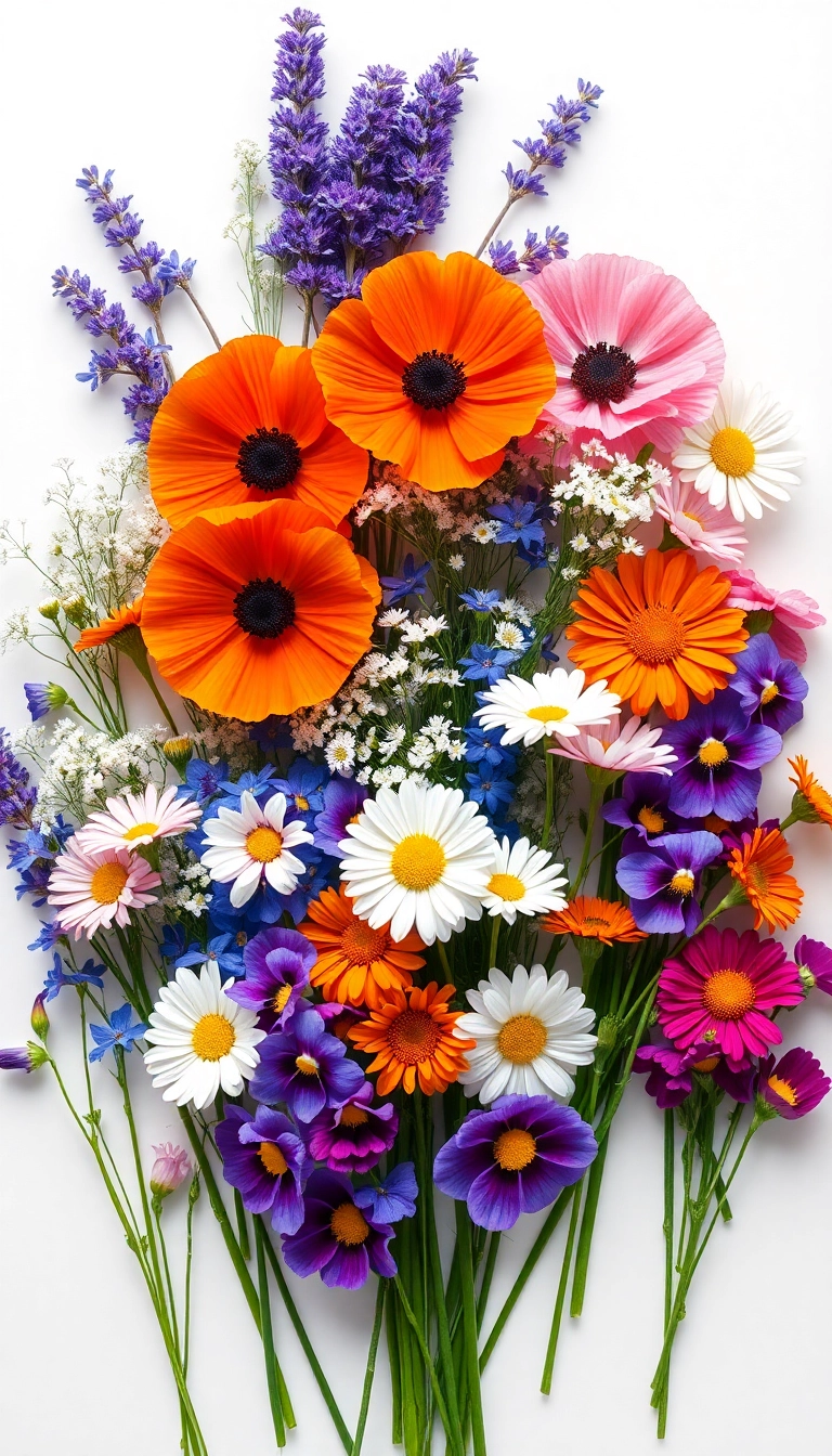 colorful flower background